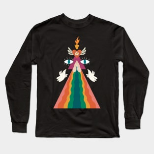 Rainbow Blessings Long Sleeve T-Shirt